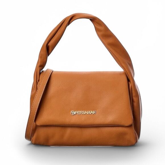 Persaman New York Louise Top Handle Leather Satchel